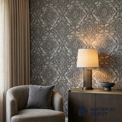 RD24-146 | 10 Meter x 21 Inch  Patterned Look Wallpaper - 57 Sq. Ft.