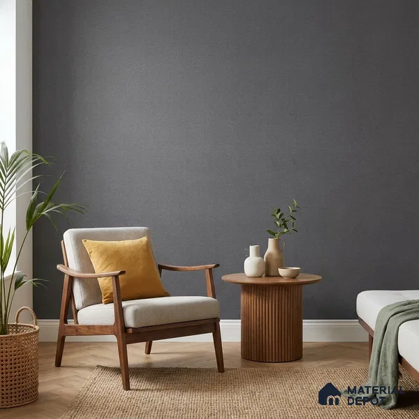 RD24-148 | 10 Meter x 21 Inch Fabric Look Wallpaper - 57 Sq. Ft.