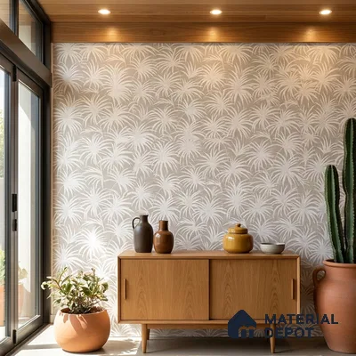 RD24-162 | 10 Meter x 21 Inch  Florals Look Wallpaper - 57 Sq. Ft.