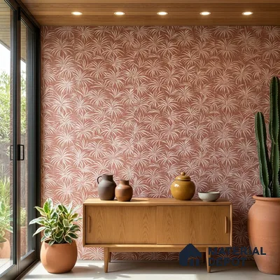 RD24-166 | 10 Meter x 21 Inch  Florals Look Wallpaper - 57 Sq. Ft.