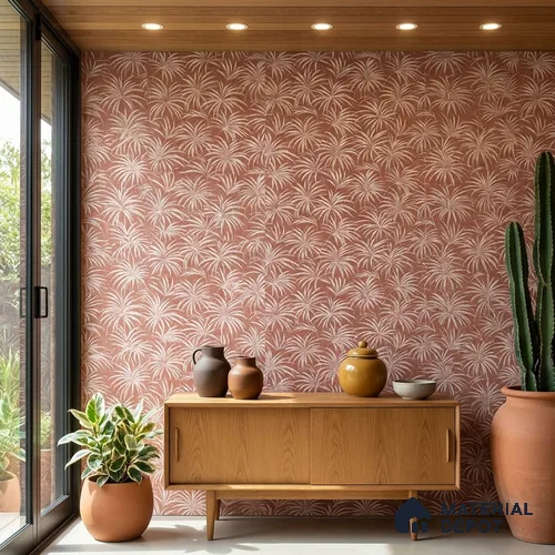 RD24-166 | 10 Meter x 21 Inch  Florals Look Wallpaper - 57 Sq. Ft.