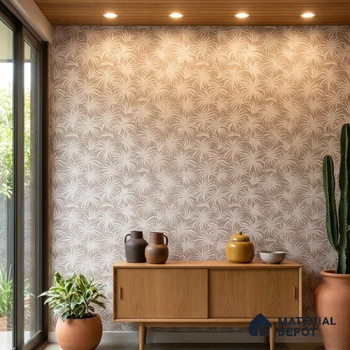 RD24-168 | 10 Meter x 21 Inch  Florals Look Wallpaper - 57 Sq. Ft.