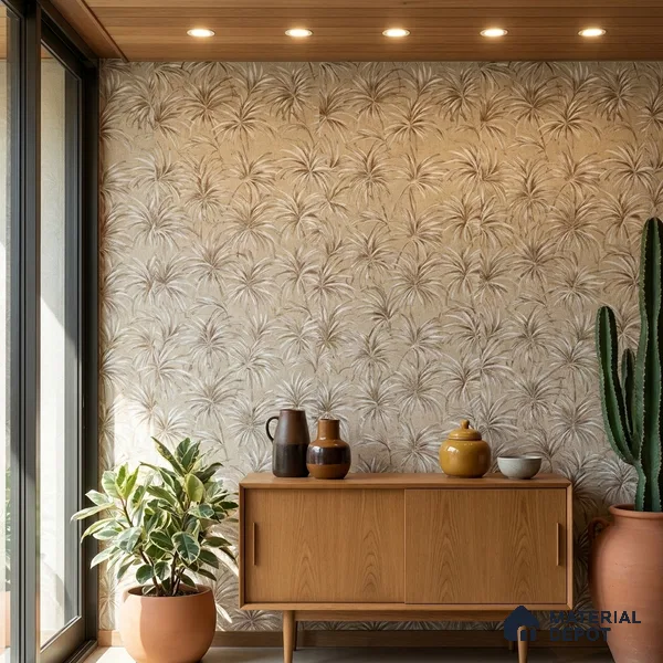 RD24-170 | 10 Meter x 21 Inch Florals Look Wallpaper - 57 Sq. Ft.