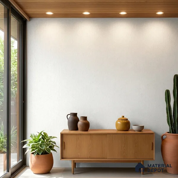 RD24-165 | 10 Meter x 21 Inch Fabric Look Wallpaper - 57 Sq. Ft.