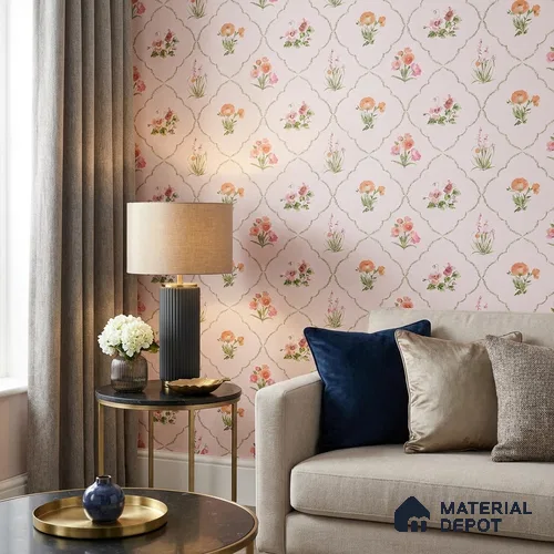 81402-2 | 5 Meter x 42 Inch Patterned Look Wallpaper - 57 Sq. Ft.