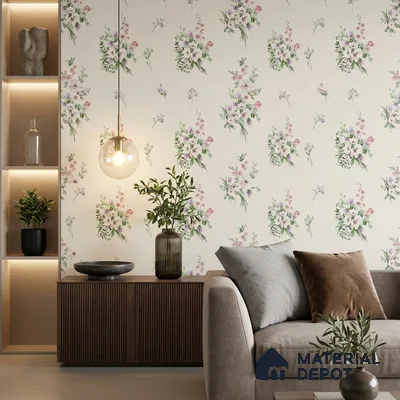 81403-2 | 5 Meter x 42 Inch  Florals Look Wallpaper - 57 Sq. Ft.