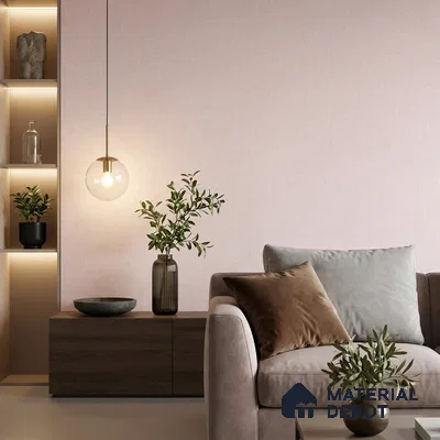 81401-3 | 5 Meter x 42 Inch  Fabric Look Wallpaper - 57 Sq. Ft.