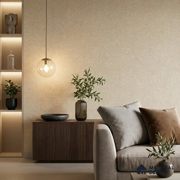 81404-3 | 5 Meter x 42 Inch Patterned Look Wallpaper - 57 Sq. Ft.