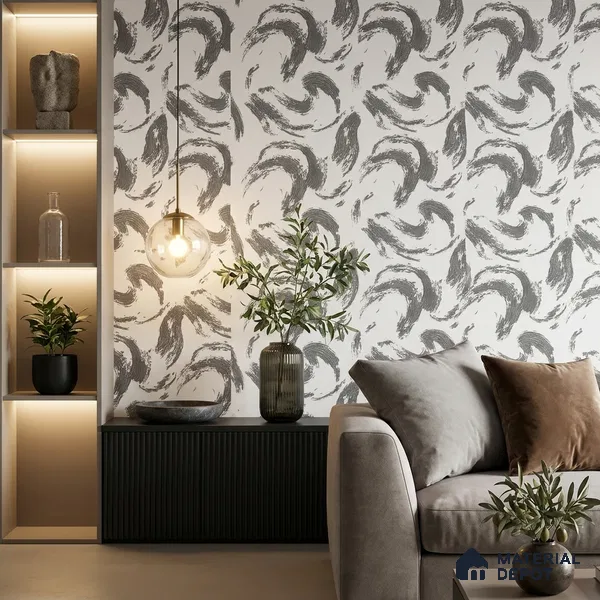 81416-1 | 5 Meter x 42 Inch Patterned Look Wallpaper - 57 Sq. Ft.
