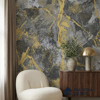 81408-4 | 5 Meter x 42 Inch  Stone Look Wallpaper - 57 Sq. Ft.