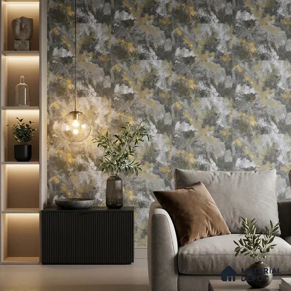 81407-4 | 5 Meter x 42 Inch Stone Look Wallpaper - 57 Sq. Ft.
