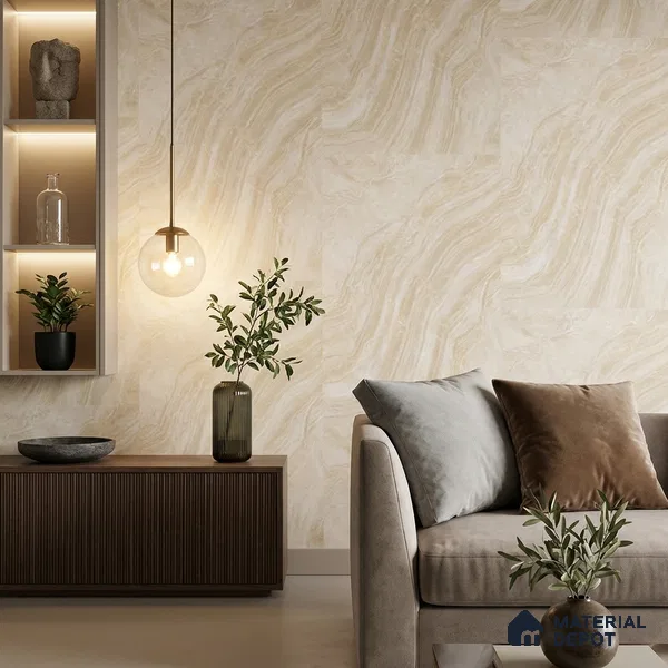 81410-2 | 5 Meter x 42 Inch Stone Look Wallpaper - 57 Sq. Ft.