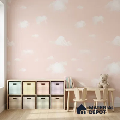 KD4010-1 | 10 Meter x 21 Inches Patterned Look Wallpaper - 57.41 Sq. Ft. | Minimum 15% wastage during installation