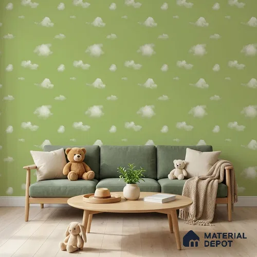KD4010-4 | 10 Meter x 21 Inches Patterned Look Wallpaper - 57.41 Sq. Ft. | Minimum 15% wastage during installation