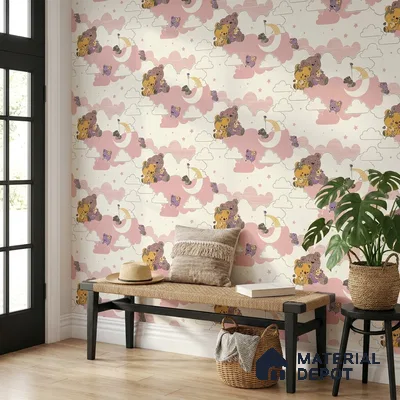 KD4013-1 | 10 Meter x 21 Inches Animal Print Look Wallpaper - 57.41 Sq. Ft. | Minimum 15% wastage during installation