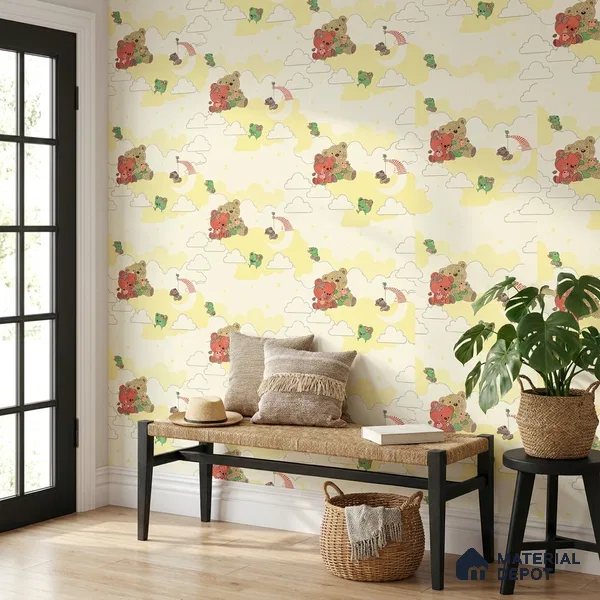 KD4013-2 | 10 Meter x 21 Inches Animal Print Look Wallpaper - 57.41 Sq. Ft. | Minimum 15% wastage during installation
