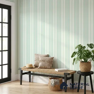 KD4014-2 | 10 Meter x 21 Inches Stripes Look Wallpaper - 57.41 Sq. Ft. | Minimum 15% wastage during installation