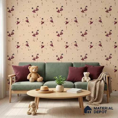 KD4020-2 | 10 Meter x 21 Inches Abstract Look Wallpaper - 57.41 Sq. Ft. | Minimum 15% wastage during installation