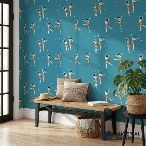 KD4020-4 | 10 Meter x 21 Inches Abstract Look Wallpaper - 57.41 Sq. Ft. | Minimum 15% wastage during installation