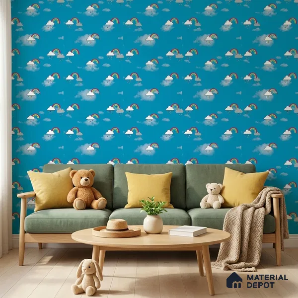 KD4030-4 | 10 Meter x 21 Inches Patterned Look Wallpaper - 57.41 Sq. Ft. | Minimum 15% wastage during installation
