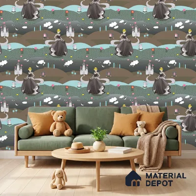 KD4040-1 | 10 Meter x 21 Inches Abstract Look Wallpaper - 57.41 Sq. Ft. | Minimum 15% wastage during installation