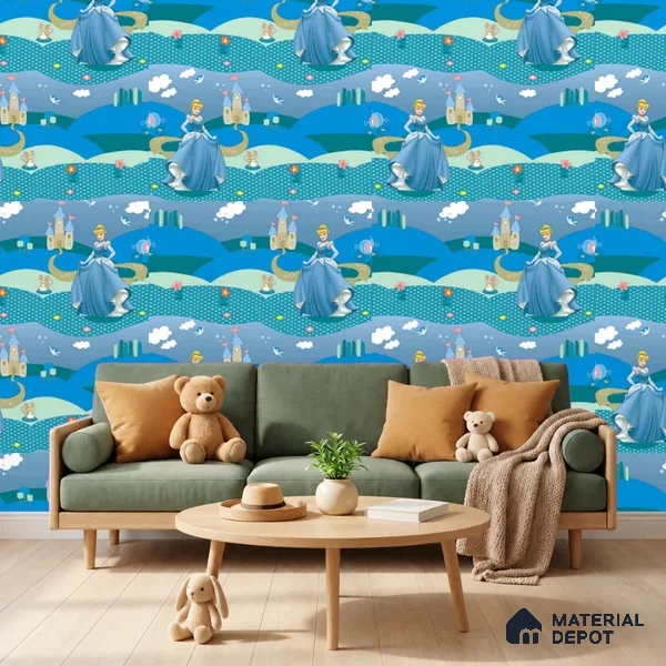 KD4040-3 | 10 Meter x 21 Inches Abstract Look Wallpaper - 57.41 Sq. Ft. | Minimum 15% wastage during installation