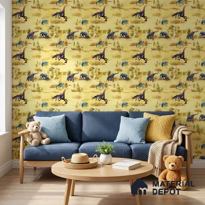 KD4080-2 | 10 Meter x 21 Inches Animal Print Look Wallpaper - 57.41 Sq. Ft. | Minimum 15% wastage during installation