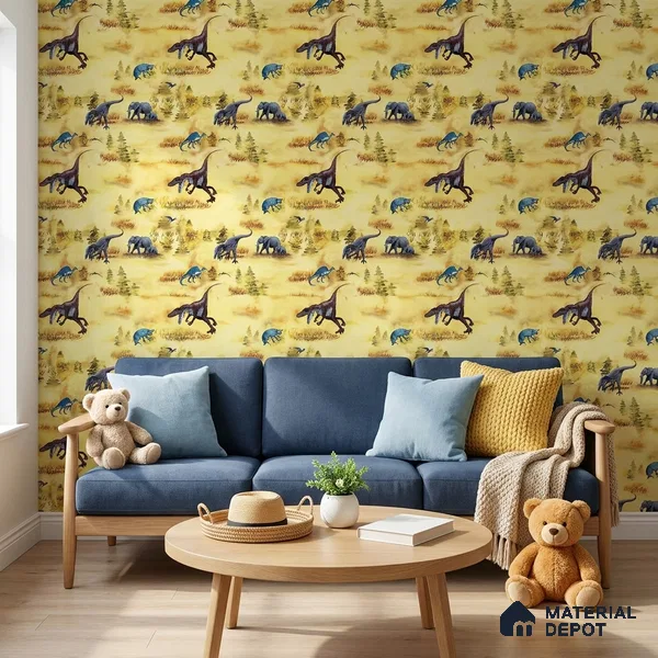 KD4080-2 | 10 Meter x 21 Inches Animal Print Look Wallpaper - 57.41 Sq. Ft. | Minimum 15% wastage during installation