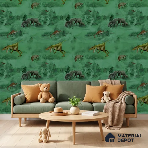 KD4080-4 | 10 Meter x 21 Inches Animal Print Look Wallpaper - 57.41 Sq. Ft. | Minimum 15% wastage during installation