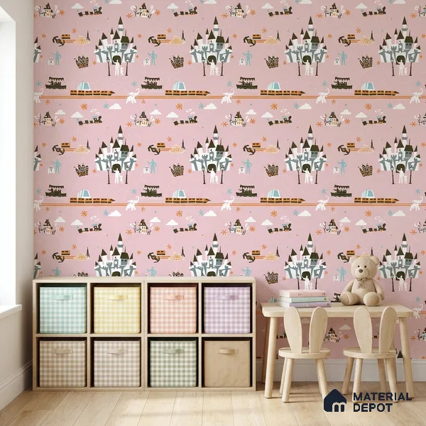 KD4090-3 | 10 Meter x 21 Inches Patterned Look Wallpaper - 57.41 Sq. Ft. | Minimum 15% wastage during installation