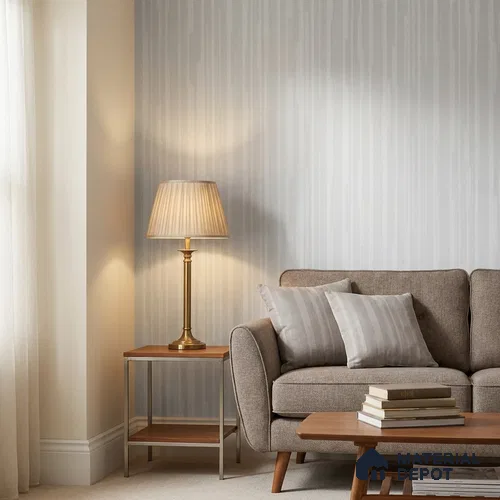 NPP682303 | 10 Meter x 21 Inches Stripes Look Wallpaper - 57.41 Sq. Ft. | Minimum 15% wastage during installation