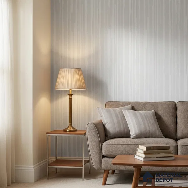 NPP682303 | 10 Meter x 21 Inches Stripes Look Wallpaper - 57.41 Sq. Ft. | Minimum 15% wastage during installation