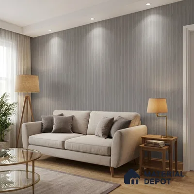 NPP682304 | 10 Meter x 21 Inches Stripes Look Wallpaper - 57.41 Sq. Ft. | Minimum 15% wastage during installation