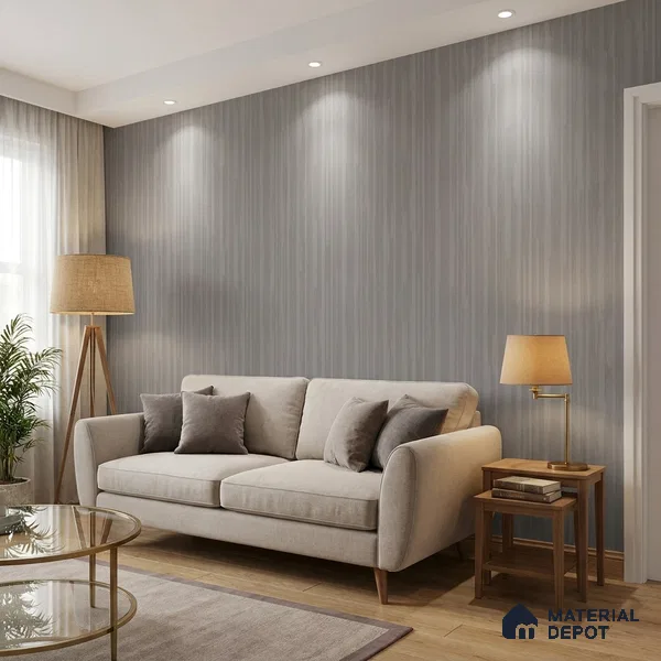 NPP682304 | 10 Meter x 21 Inches Stripes Look Wallpaper - 57.41 Sq. Ft. | Minimum 15% wastage during installation