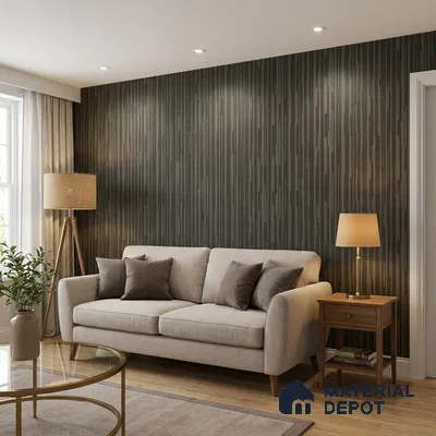 NPP682305 | 10 Meter x 21 Inches Stripes Look Wallpaper - 57.41 Sq. Ft. | Minimum 15% wastage during installation