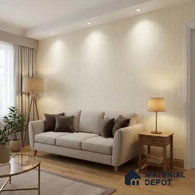 NPP682402 | 10 Meter x 21 Inches Stripes Look Wallpaper - 57.41 Sq. Ft. | Minimum 15% wastage during installation