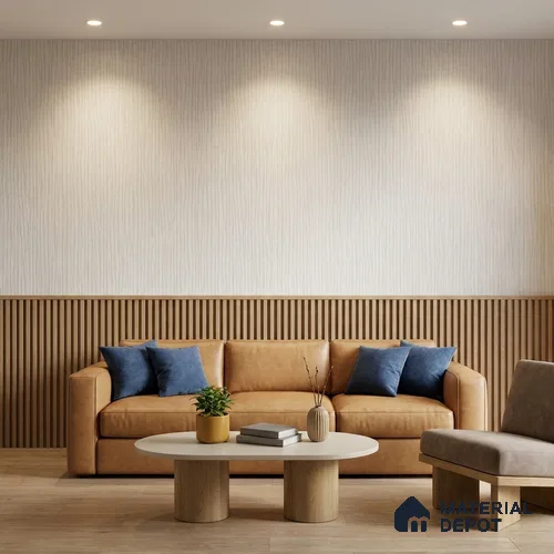 NPP682403 | 10 Meter x 21 Inches Stripes Look Wallpaper - 57.41 Sq. Ft. | Minimum 15% wastage during installation