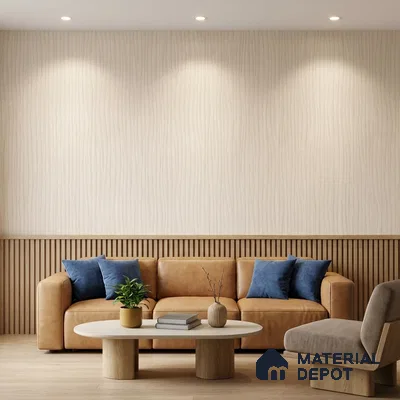 NPP682404 | 10 Meter x 21 Inches Stripes Look Wallpaper - 57.41 Sq. Ft. | Minimum 15% wastage during installation