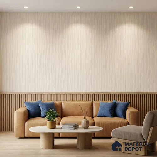NPP682404 | 10 Meter x 21 Inches Stripes Look Wallpaper - 57.41 Sq. Ft. | Minimum 15% wastage during installation