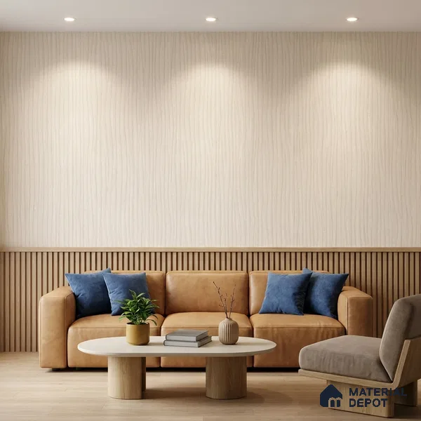 NPP682404 | 10 Meter x 21 Inches Stripes Look Wallpaper - 57.41 Sq. Ft. | Minimum 15% wastage during installation
