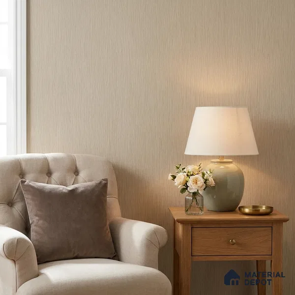 NPP683704 | 10 Meter x 21 Inches Stripes Look Wallpaper - 57.41 Sq. Ft. | Minimum 15% wastage during installation