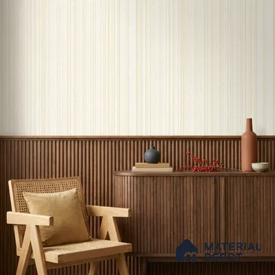 NPP683901 | 10 Meter x 21 Inches Stripes Look Wallpaper - 57.41 Sq. Ft. | Minimum 15% wastage during installation