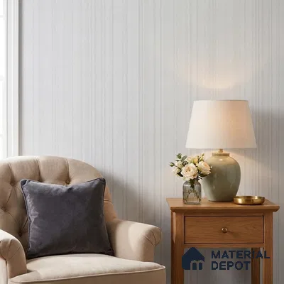 NPP683905 | 10 Meter x 21 Inches Stripes Look Wallpaper - 57.41 Sq. Ft. | Minimum 15% wastage during installation