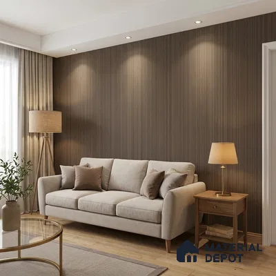 NPP683907 | 10 Meter x 21 Inches Stripes Look Wallpaper - 57.41 Sq. Ft. | Minimum 15% wastage during installation