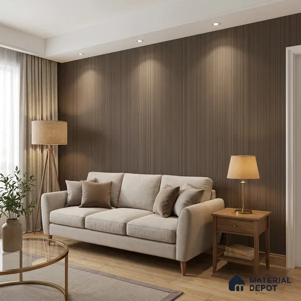 NPP683907 | 10 Meter x 21 Inches Stripes Look Wallpaper - 57.41 Sq. Ft. | Minimum 15% wastage during installation