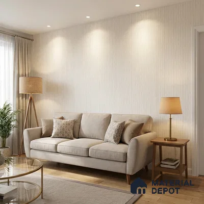 NPP684101 | 10 Meter x 21 Inches Stripes Look Wallpaper - 57.41 Sq. Ft. | Minimum 15% wastage during installation