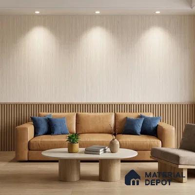 NPP684102 | 10 Meter x 21 Inches Stripes Look Wallpaper - 57.41 Sq. Ft. | Minimum 15% wastage during installation