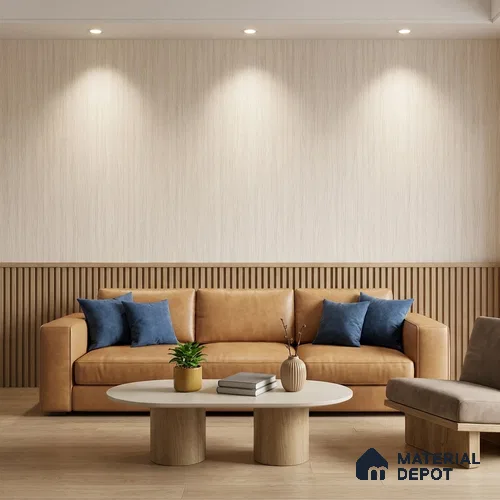 NPP684102 | 10 Meter x 21 Inches Stripes Look Wallpaper - 57.41 Sq. Ft. | Minimum 15% wastage during installation