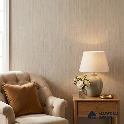 NPP684106 | 10 Meter x 21 Inches Stripes Look Wallpaper - 57.41 Sq. Ft. | Minimum 15% wastage during installation