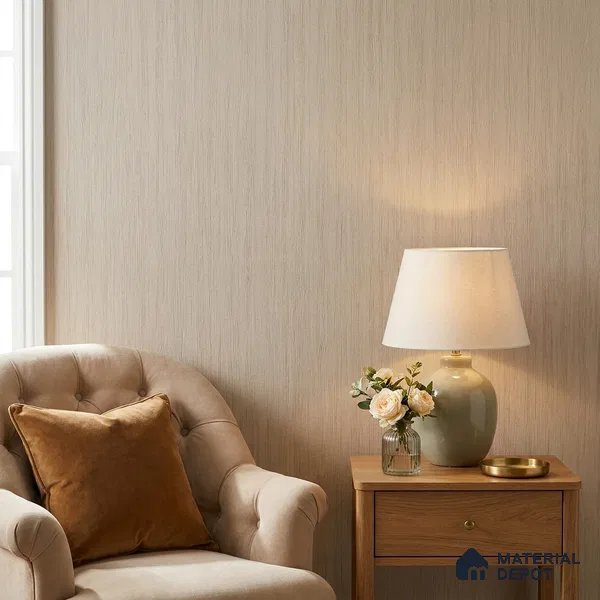 NPP684106 | 10 Meter x 21 Inches Stripes Look Wallpaper - 57.41 Sq. Ft. | Minimum 15% wastage during installation